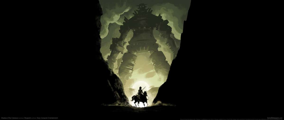 Shadow of the Colossus ultrawide achtergrond 02
