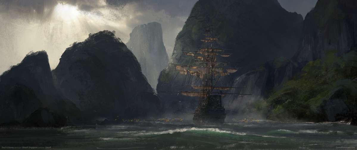 Skull & Bones ultrawide achtergrond 04