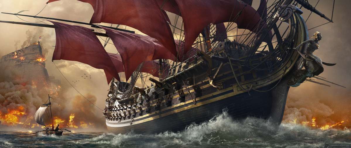 Skull & Bones ultrawide achtergrond 06