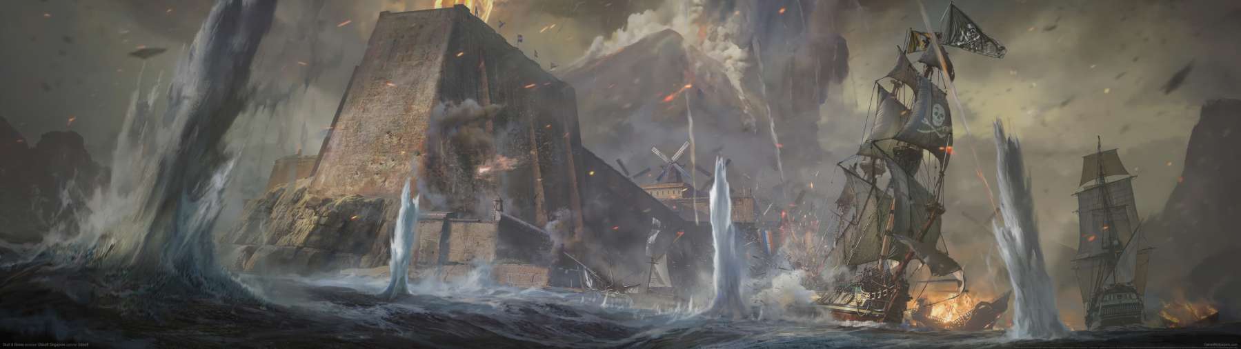 Skull & Bones superwide achtergrond 09