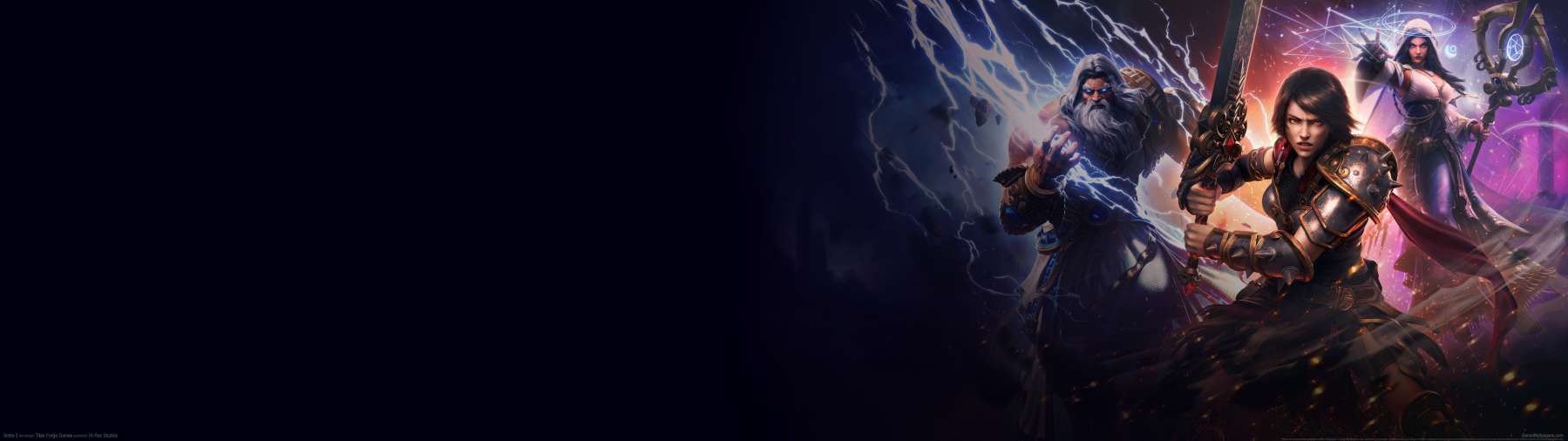 Smite 2 superwide achtergrond 01