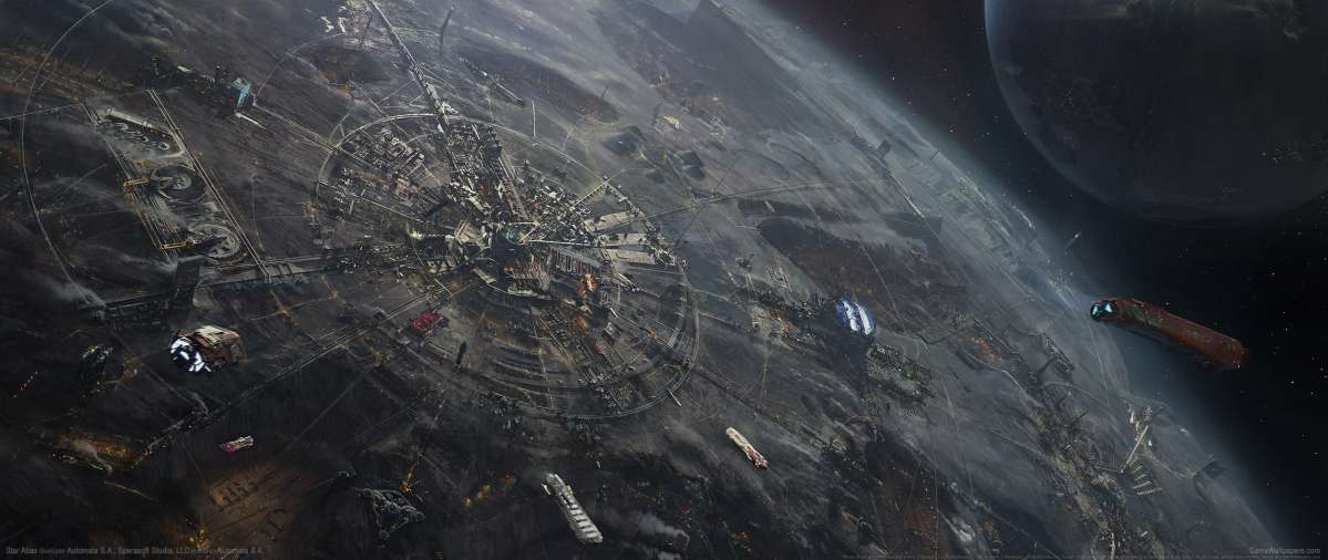 Star Atlas ultrawide achtergrond 01