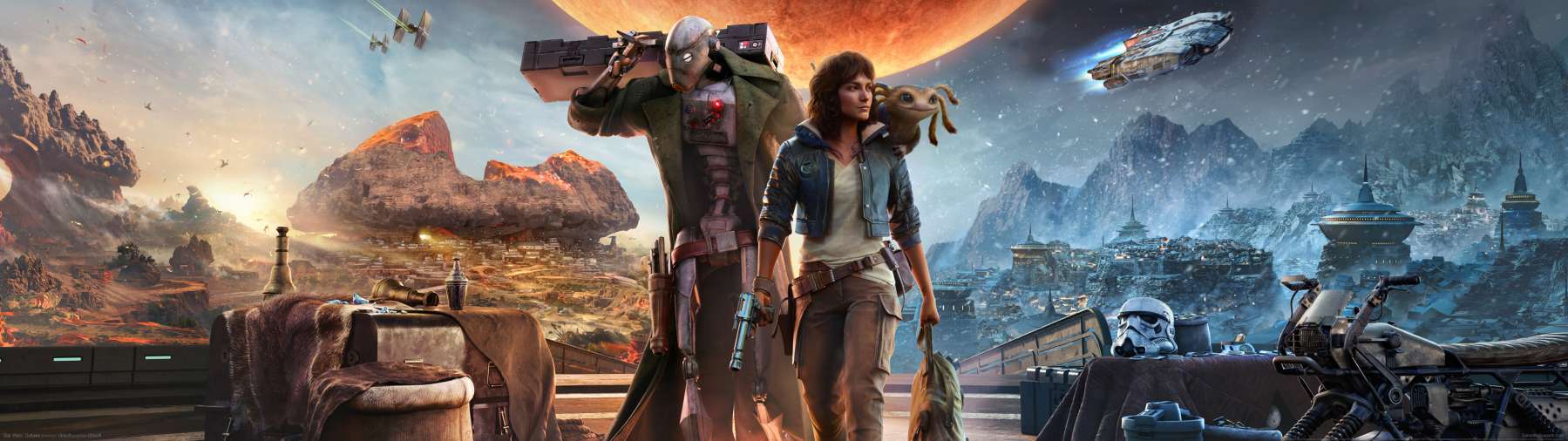 Star Wars: Outlaws superwide achtergrond 01