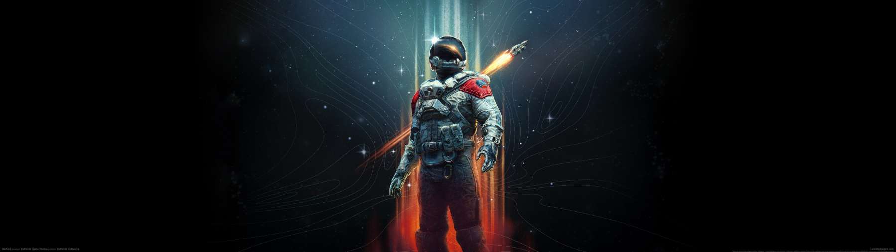 Starfield achtergrond