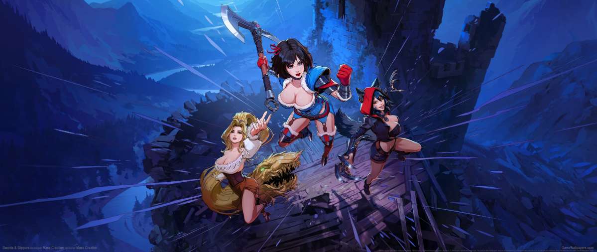 Swords & Slippers ultrawide achtergrond 01
