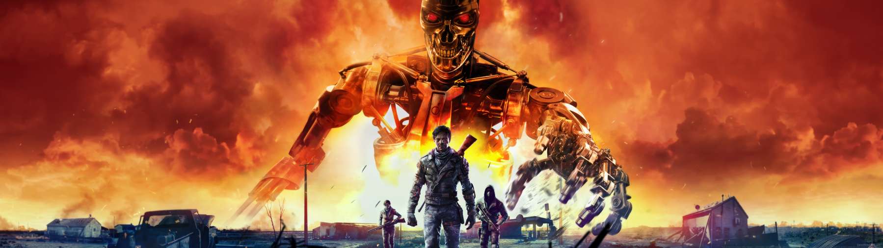 Terminator: Survivors superwide achtergrond 01