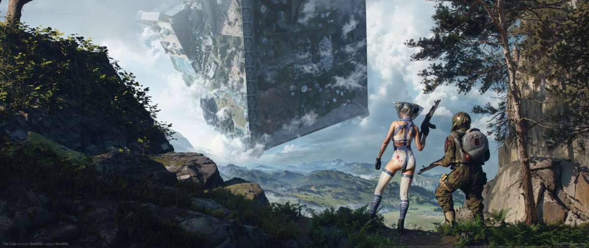 The Cube ultrawide achtergrond 01