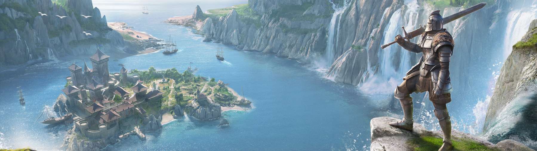 The Elder Scrolls Online: High Isle superwide achtergrond 01