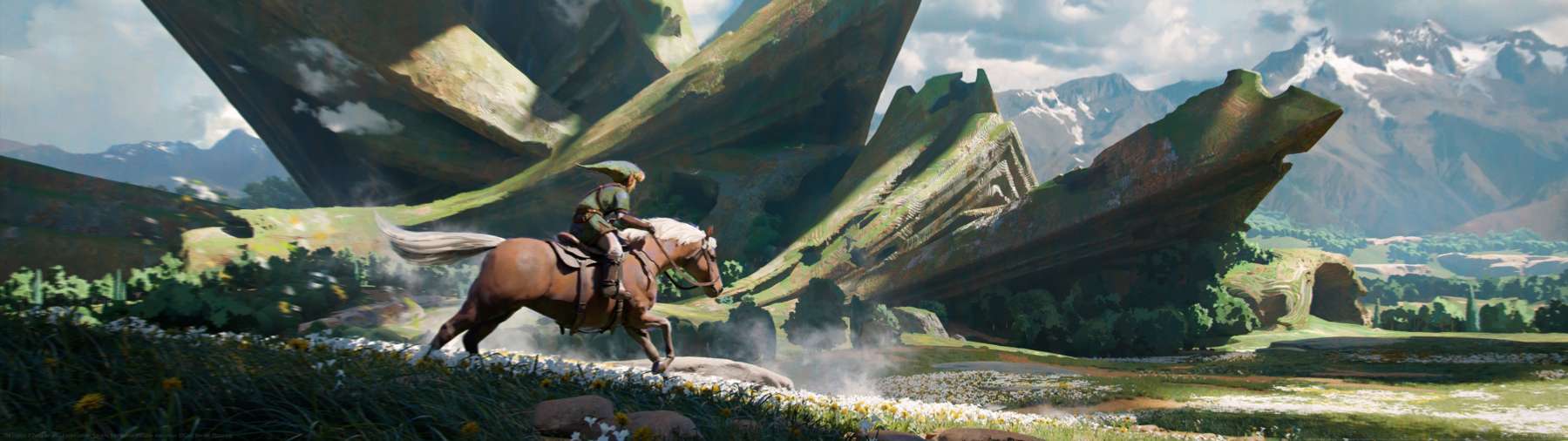 The Legend Of Zelda fan art achtergrond