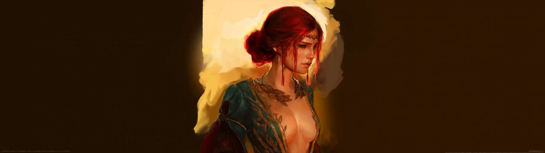 The Witcher 3 fan art achtergrond