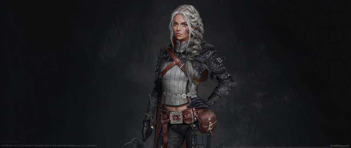 The Witcher 3 fan art ultrawide achtergrond 04