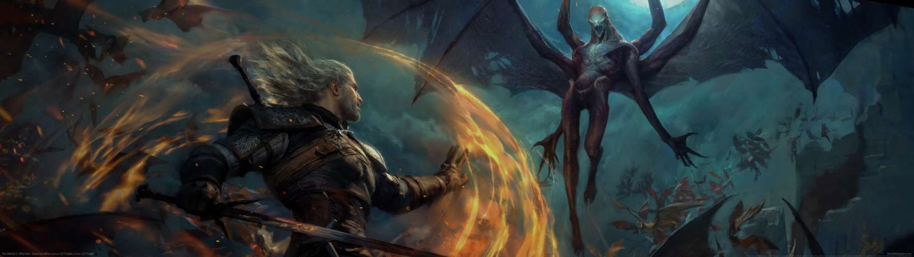 The Witcher 3: Wild Hunt - Blood and Wine superwide achtergrond 02