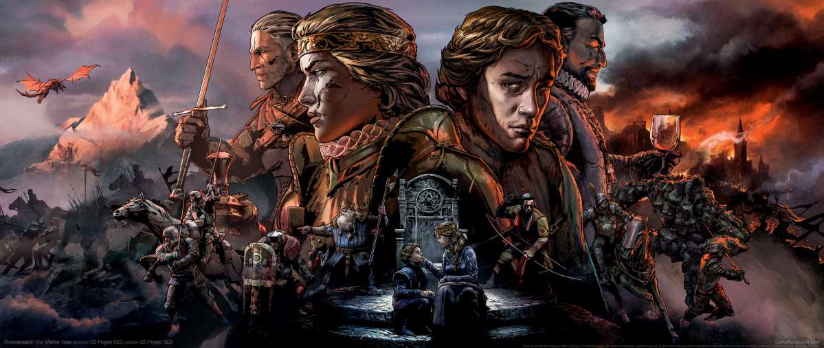 Thronebreaker: The Witcher Tales ultrawide achtergrond 01