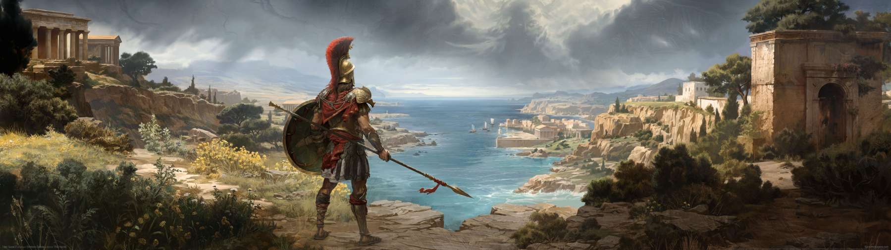 Titan Quest 2 superwide achtergrond 01