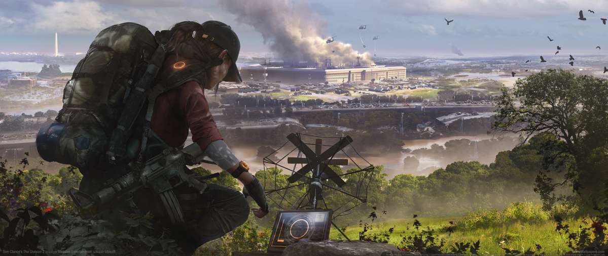 Tom Clancy's The Division 2 ultrawide achtergrond 09