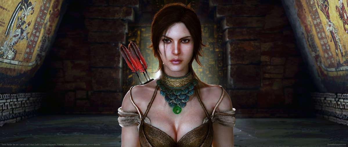 Tomb Raider fan art ultrawide achtergrond 10