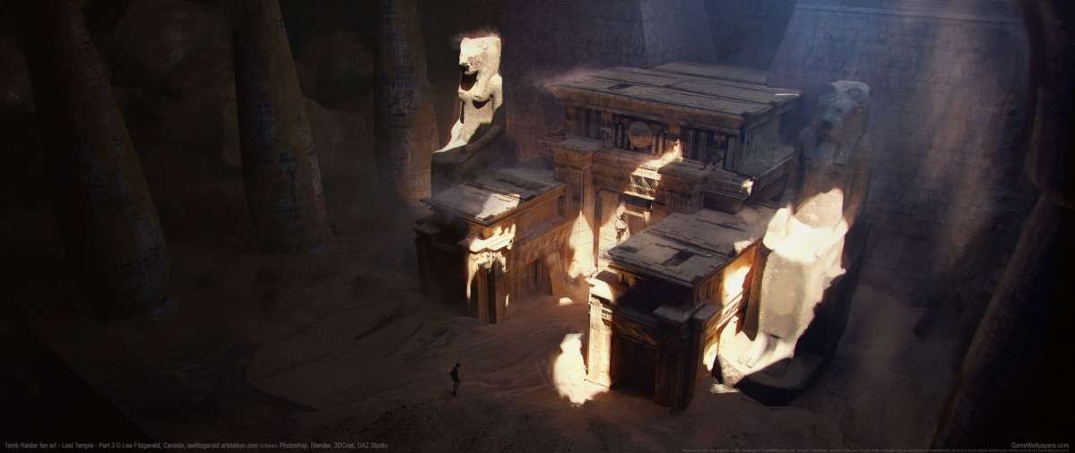 Tomb Raider fan art achtergrond