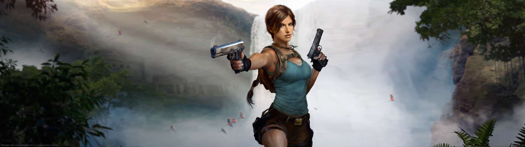 Tomb Raider I-III Remastered Starring Lara Croft superwide achtergrond 02