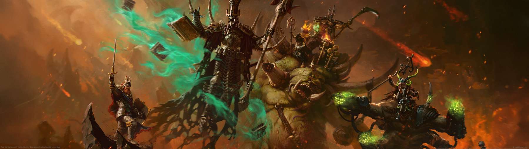Total War: Warhammer 3 - Lords of the End Times superwide achtergrond 02