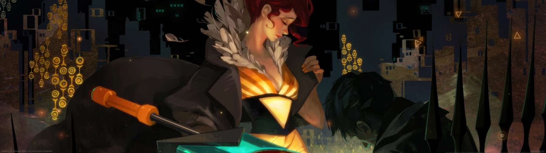 Transistor superwide achtergrond 02