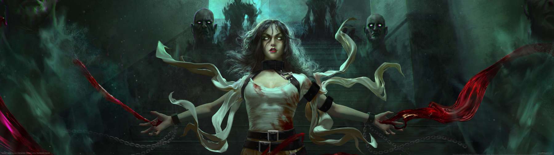 Twisted Fables superwide achtergrond 01
