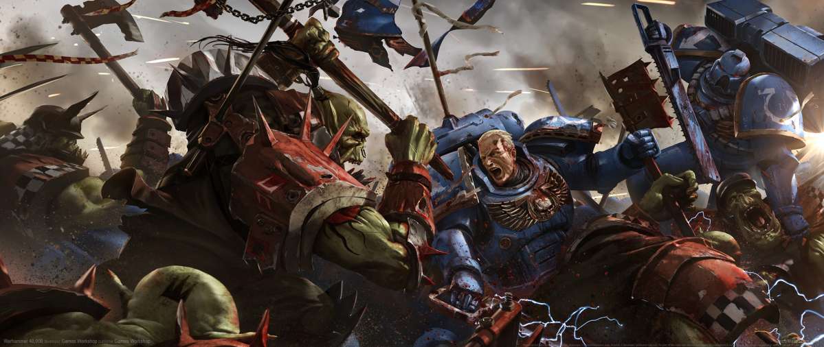 Warhammer 40,000 ultrawide achtergrond 01