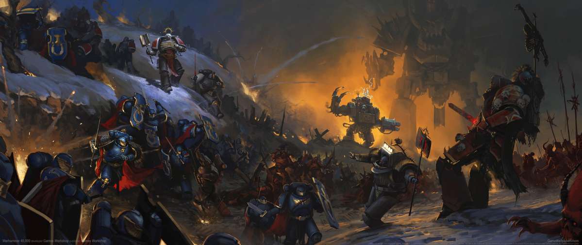 Warhammer 40,000 ultrawide achtergrond 09