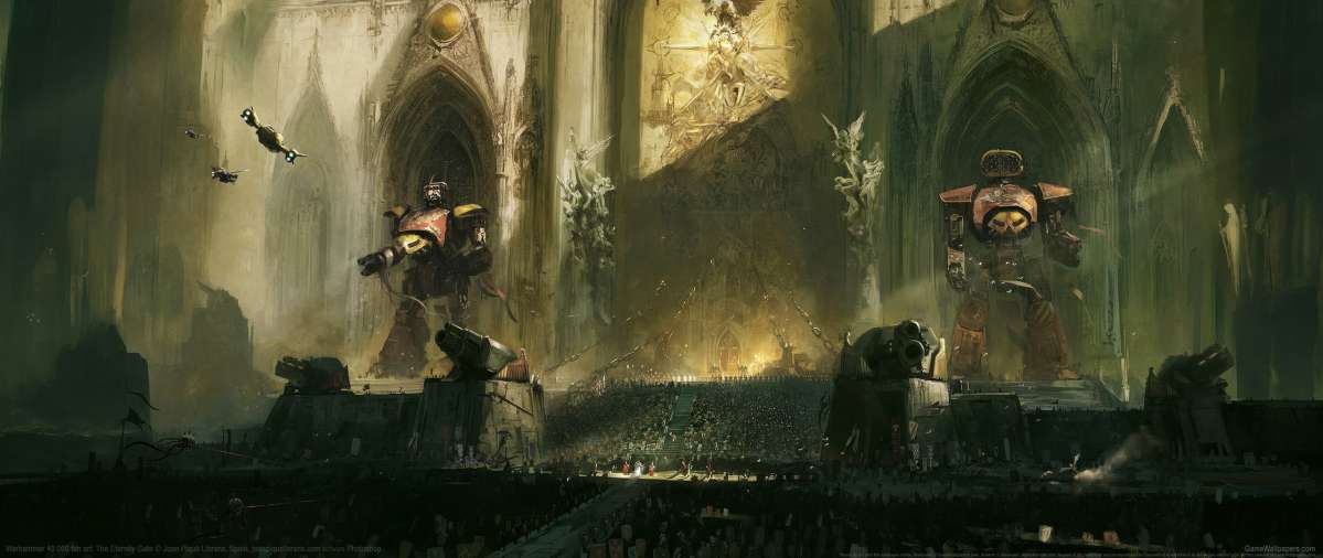 Warhammer 40,000 fan art achtergrond