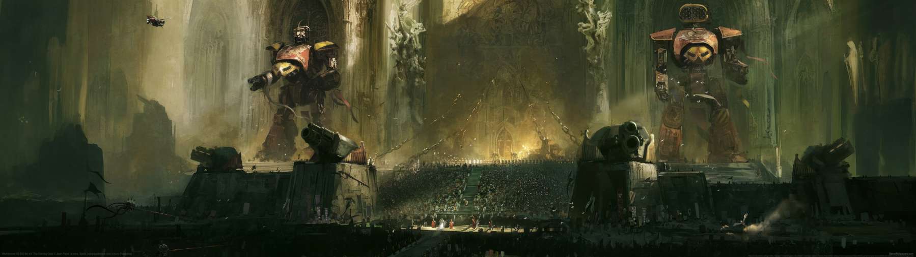 Warhammer 40,000 fan art superwide achtergrond 05