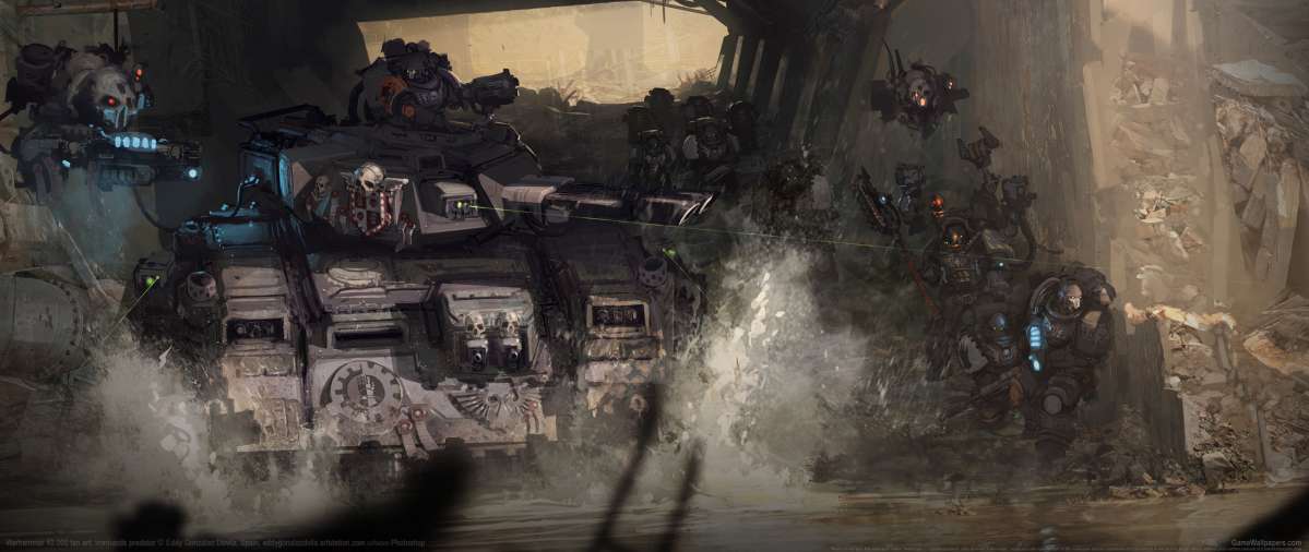 Warhammer 40,000 fan art achtergrond