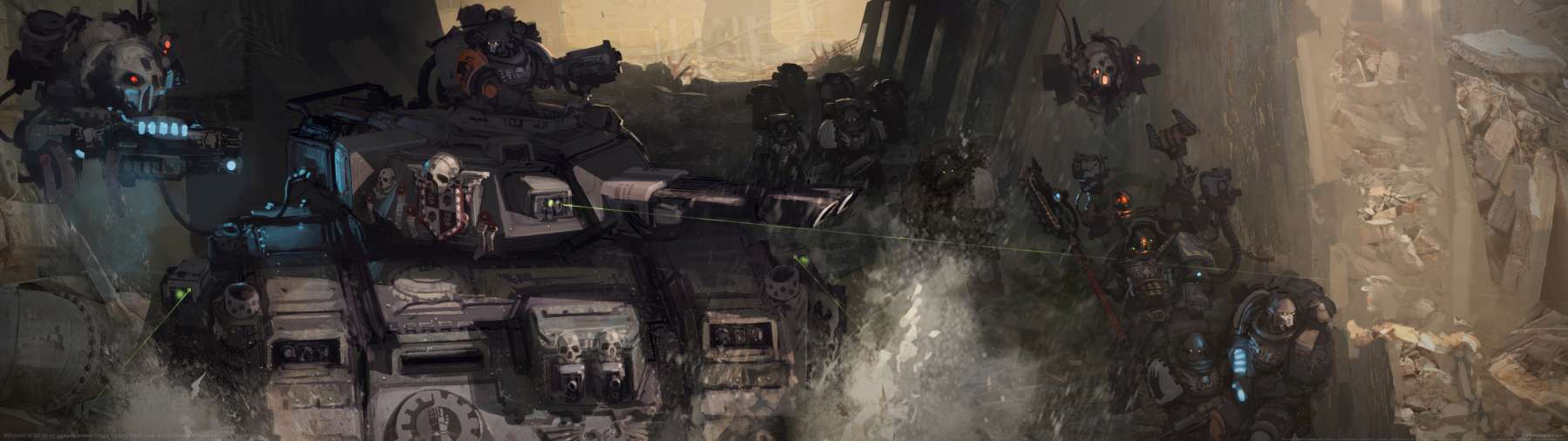 Warhammer 40,000 fan art achtergrond