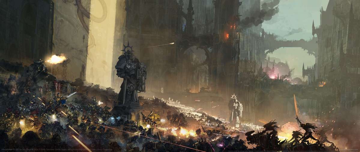 Warhammer 40,000 fan art achtergrond