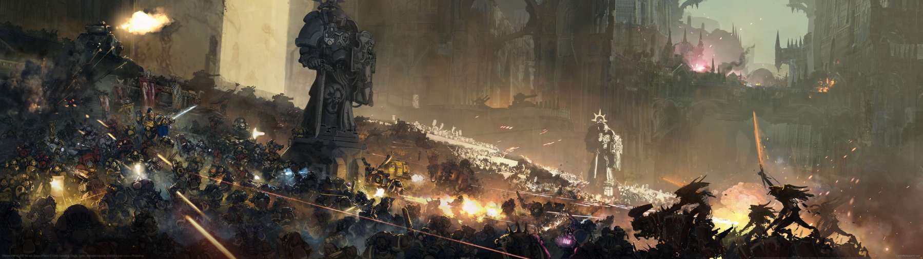 Warhammer 40,000 fan art achtergrond