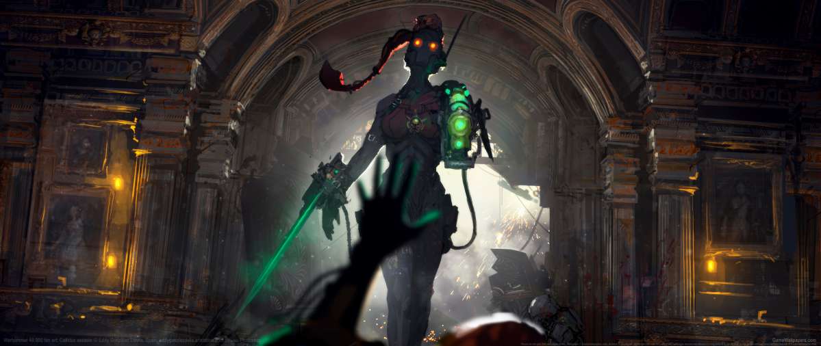 Warhammer 40,000 fan art achtergrond