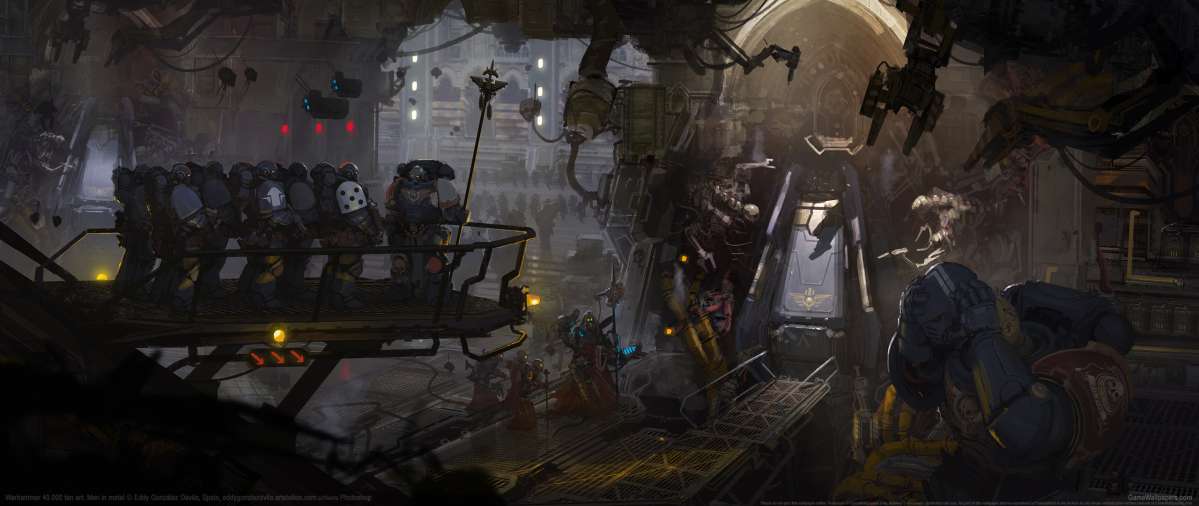 Warhammer 40,000 fan art achtergrond