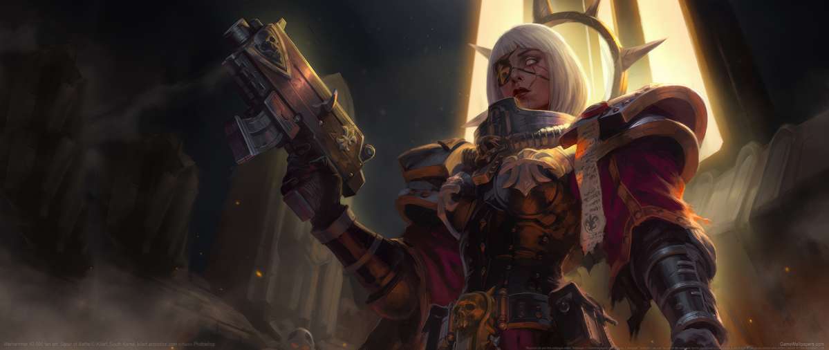 Warhammer 40,000 fan art achtergrond
