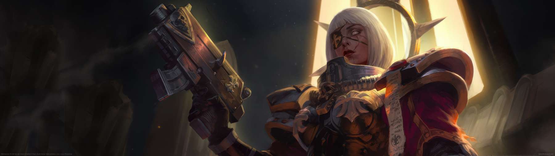 Warhammer 40,000 fan art achtergrond
