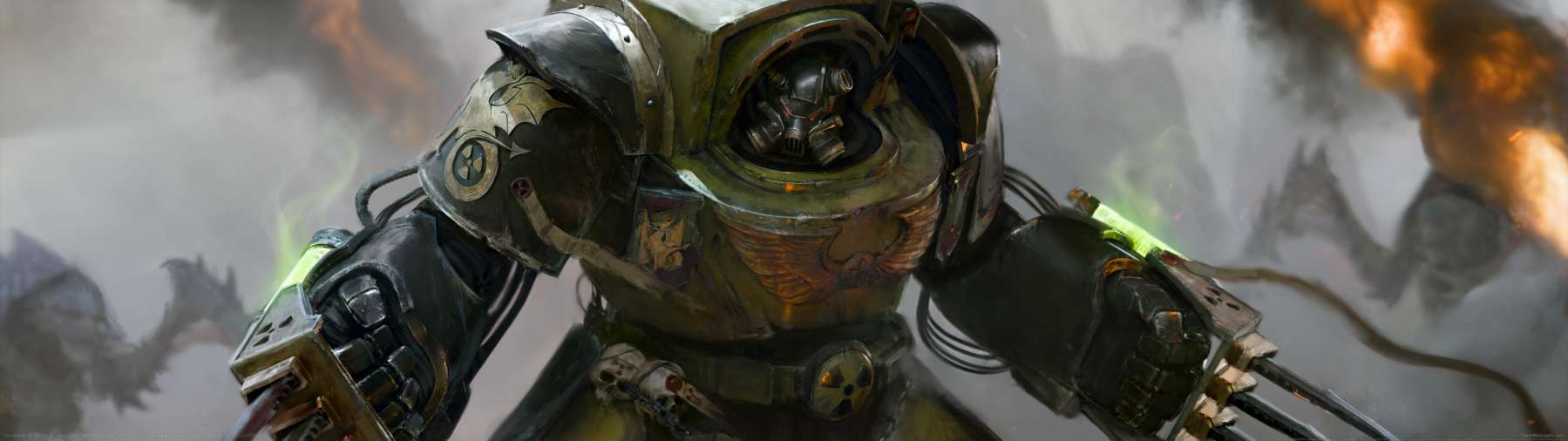 Warhammer 40,000 fan art superwide achtergrond 13