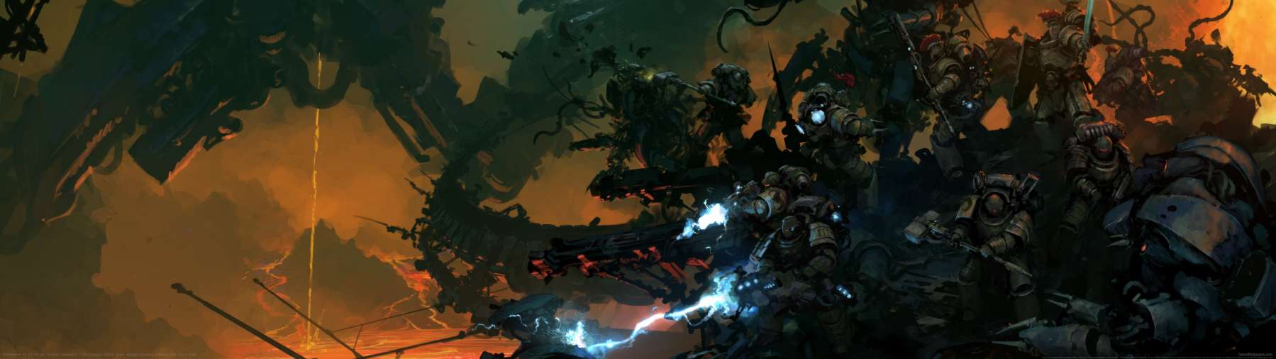 Warhammer 40,000 fan art achtergrond