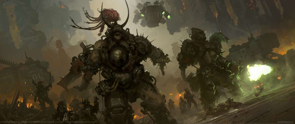 Warhammer 40,000 fan art achtergrond