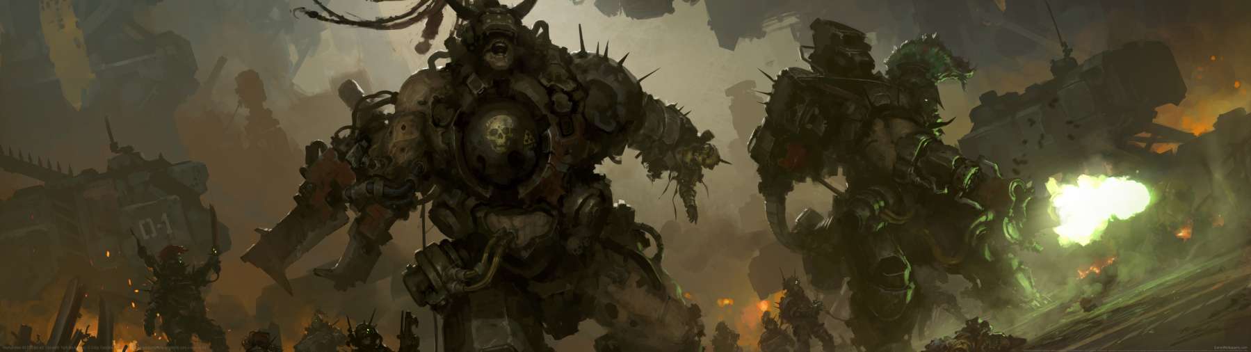 Warhammer 40,000 fan art achtergrond