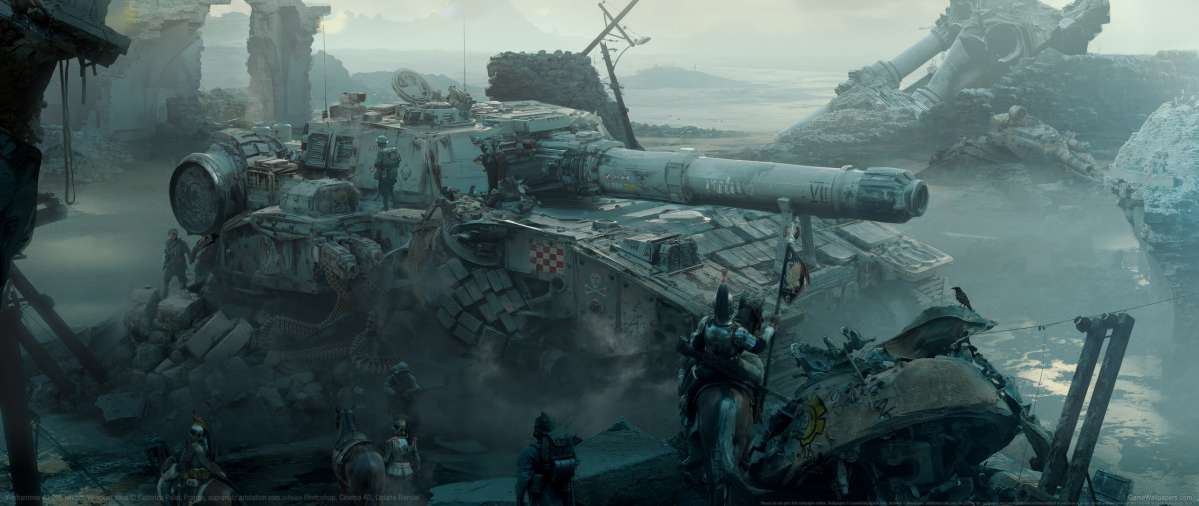 Warhammer 40,000 fan art achtergrond