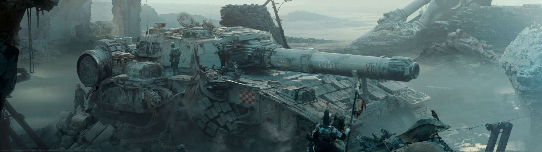 Warhammer 40,000 fan art achtergrond