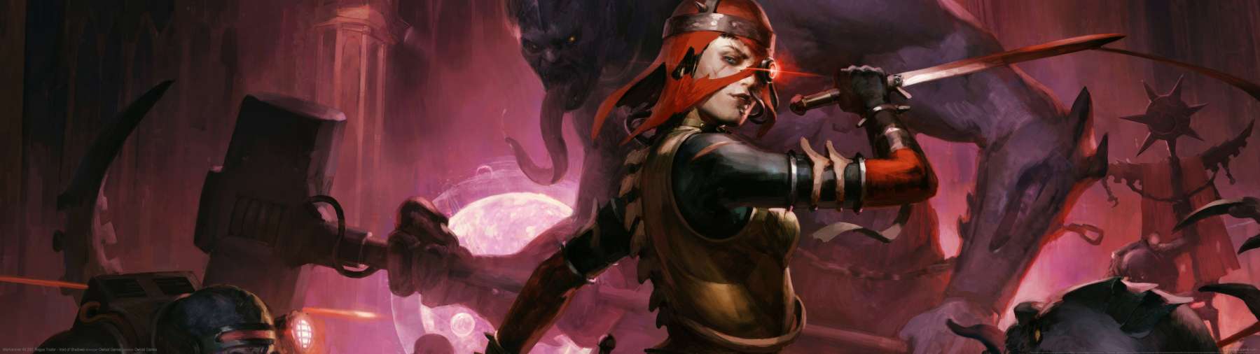 Warhammer 40,000: Rogue Trader - Void of Shadows superwide achtergrond 01