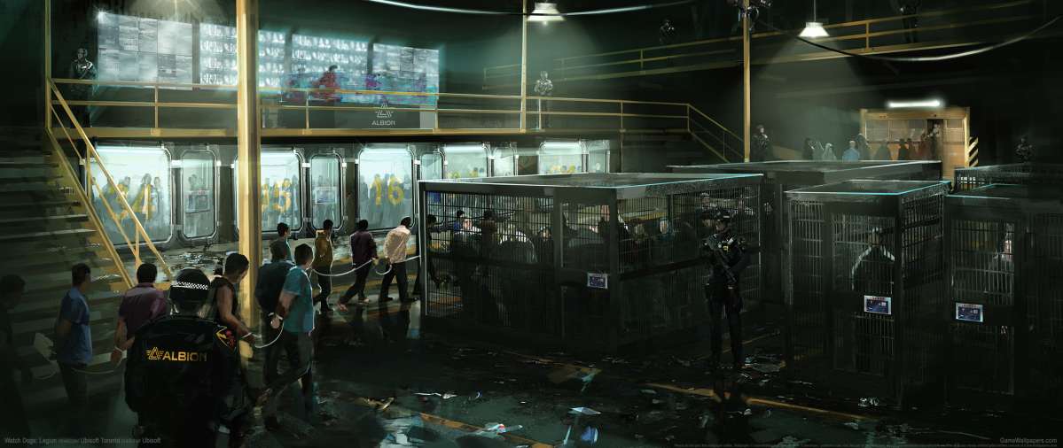Watch Dogs: Legion ultrawide achtergrond 02