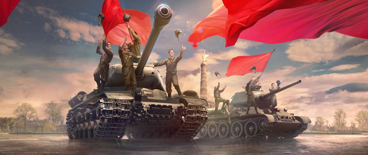 World of Tanks ultrawide achtergrond 19