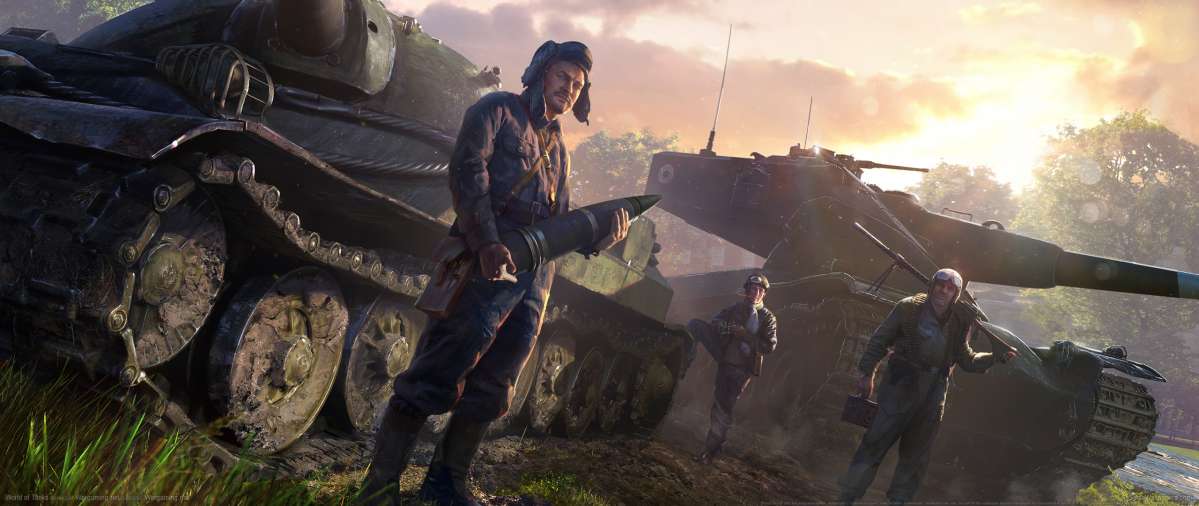 World of Tanks ultrawide achtergrond 20