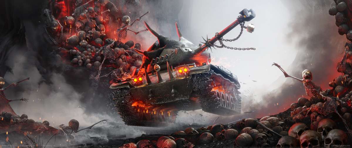 World of Tanks ultrawide achtergrond 21