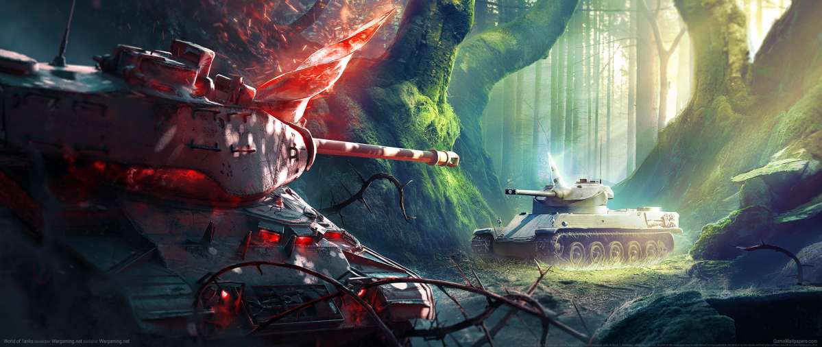 World of Tanks ultrawide achtergrond 24