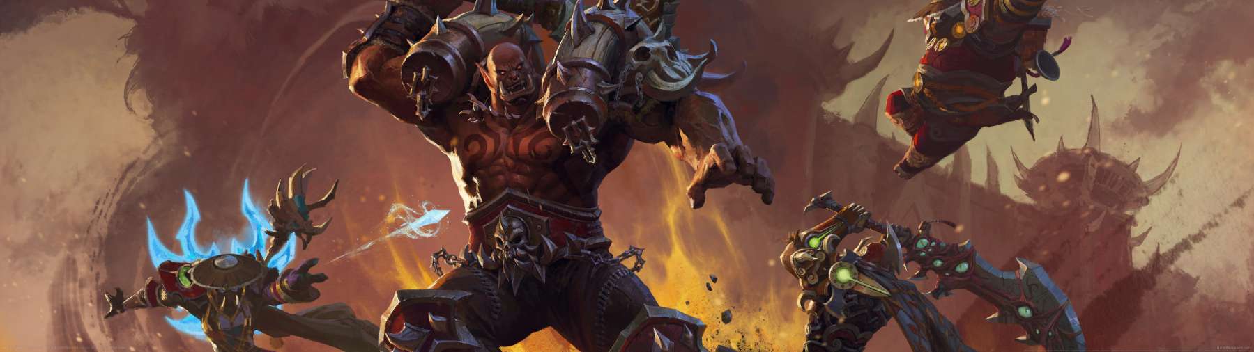 World of Warcraft superwide achtergrond 19